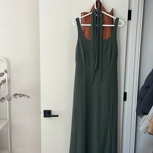 Birdy Grey Alex Convertible Dress (Crepe Olive)